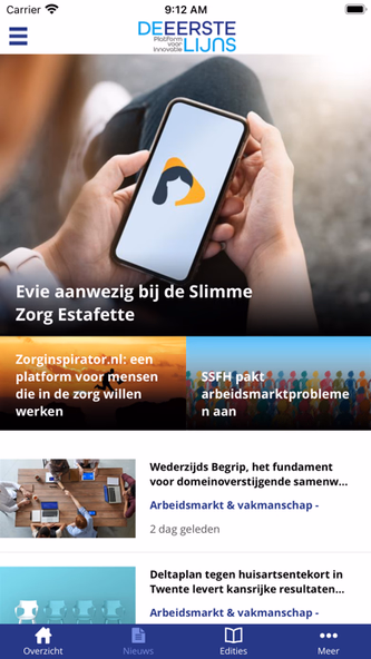 De Eerstelijns Screenshot 2 - AppWisp.com De Eerstelijns Screenshot 2 - AppWisp.com