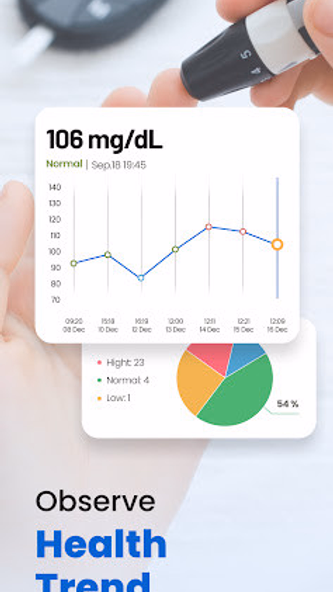 Blood Sugar - Health Tracker Screenshot 3 - AppWisp.com Blood Sugar - Health Tracker Screenshot 3 - AppWisp.com