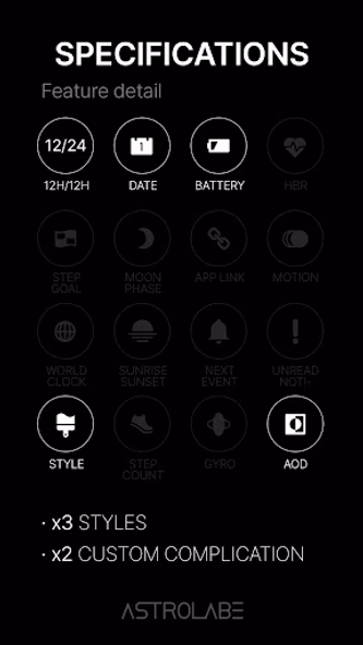 ASTRO Watch face Camel Screenshot 3 - AppWisp.com ASTRO Watch face Camel Screenshot 3 - AppWisp.com