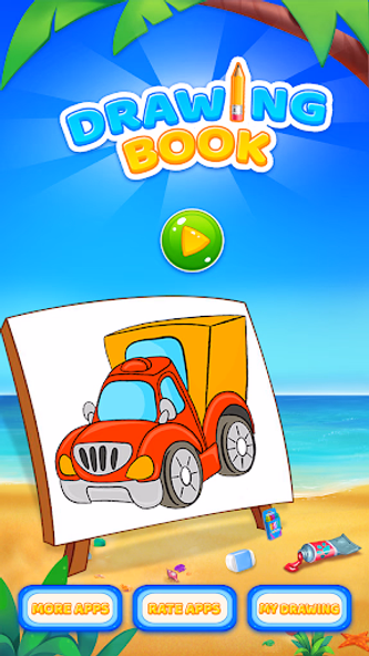 Vehicle Coloring Book Game Screenshot 1 - AppWisp.com