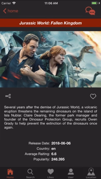 MovieLetsGo Screenshot 3 - AppWisp.com MovieLetsGo Screenshot 3 - AppWisp.com