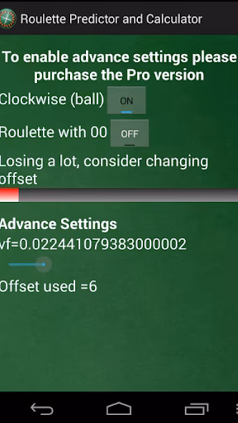 Roulette Predictor &Calculator Screenshot 4 - AppWisp.com Roulette Predictor &Calculator Screenshot 4 - AppWisp.com