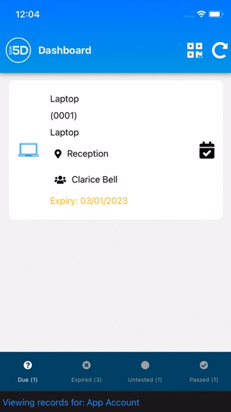 SGW 5D PAT Testing Screenshot 1 - AppWisp.com SGW 5D PAT Testing Screenshot 1 - AppWisp.com