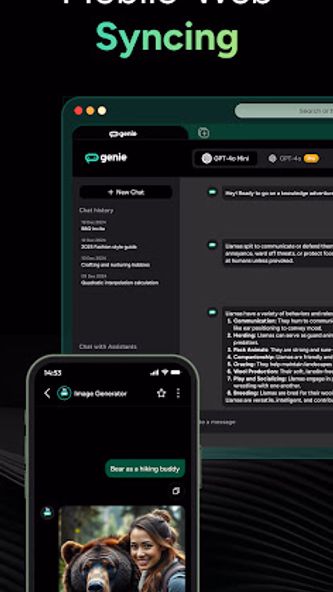 GPT Chatbot AI - Genie Screenshot 4 - AppWisp.com GPT Chatbot AI - Genie Screenshot 4 - AppWisp.com