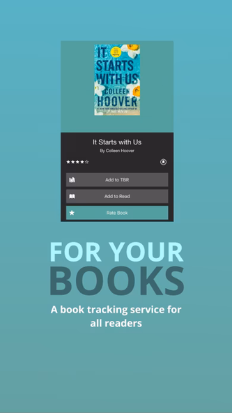 TBR - Bookshelf Screenshot 1 - AppWisp.com TBR - Bookshelf Screenshot 1 - AppWisp.com