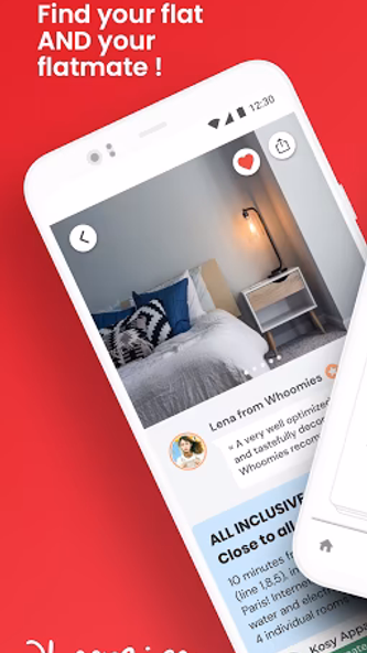 Whoomies - Spare room, roommat Screenshot 1 - AppWisp.com Whoomies - Spare room, roommat Screenshot 1 - AppWisp.com