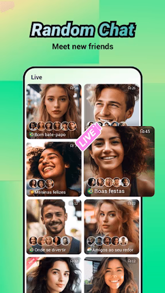 ComLive - Live Video Chat Screenshot 3 - AppWisp.com ComLive - Live Video Chat Screenshot 3 - AppWisp.com