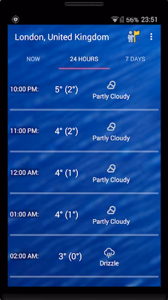 Weekly Weather Forecast Screenshot 2 - AppWisp.com Weekly Weather Forecast Screenshot 2 - AppWisp.com