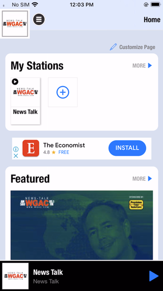 WGAC News Talk Screenshot 1 - AppWisp.com WGAC News Talk Screenshot 1 - AppWisp.com