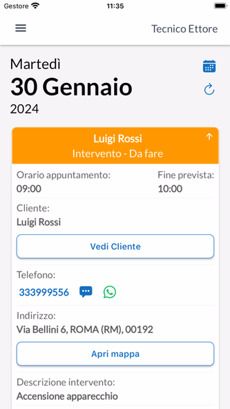 TermoGest App Tecnico Screenshot 2 - AppWisp.com TermoGest App Tecnico Screenshot 2 - AppWisp.com
