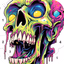 Skull Color, Color by Number - AppWisp.com