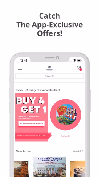 Five Buck Bin Screenshot 1 - AppWisp.com Five Buck Bin Screenshot 1 - AppWisp.com