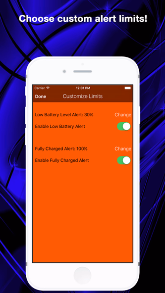 Remote Battery Level for Watch Screenshot 4 - AppWisp.com Remote Battery Level for Watch Screenshot 4 - AppWisp.com