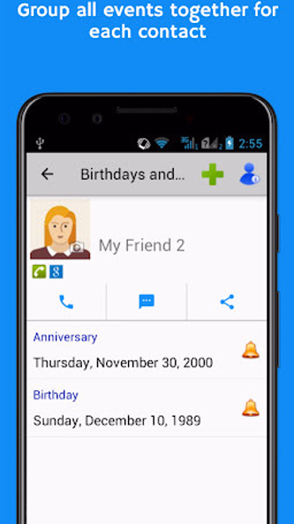 Birthdays & Events Reminder Screenshot 3 - AppWisp.com Birthdays & Events Reminder Screenshot 3 - AppWisp.com