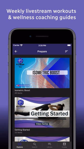 Fitness Integrated Science TV Screenshot 3 - AppWisp.com Fitness Integrated Science TV Screenshot 3 - AppWisp.com