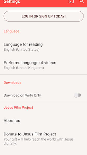 Jesus Film Project Screenshot 4 - AppWisp.com Jesus Film Project Screenshot 4 - AppWisp.com