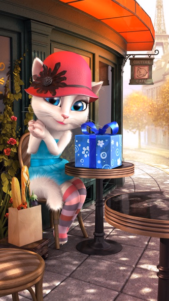 Talking Angela Screenshot 2 - AppWisp.com Talking Angela Screenshot 2 - AppWisp.com