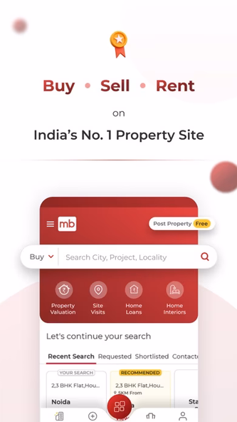 Magicbricks Property Search Screenshot 1 - AppWisp.com Magicbricks Property Search Screenshot 1 - AppWisp.com