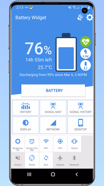 Battery Widget Builder Screenshot 1 - AppWisp.com Battery Widget Builder Screenshot 1 - AppWisp.com