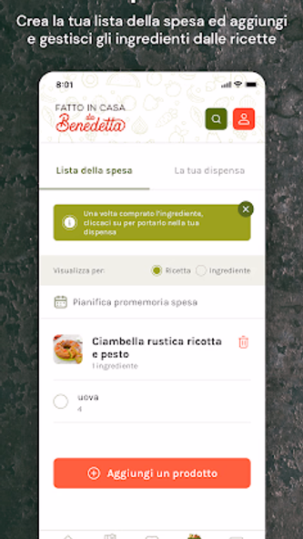 Fatto in Casa da Benedetta Screenshot 4 - AppWisp.com Fatto in Casa da Benedetta Screenshot 4 - AppWisp.com