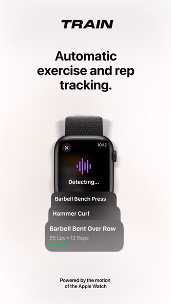 Train Fitness for Apple Watch Screenshot 1 - AppWisp.com Train Fitness for Apple Watch Screenshot 1 - AppWisp.com