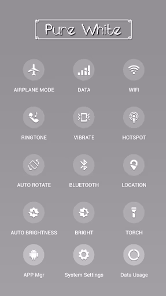 Pure White APUS Launcher theme Screenshot 3 - AppWisp.com Pure White APUS Launcher theme Screenshot 3 - AppWisp.com