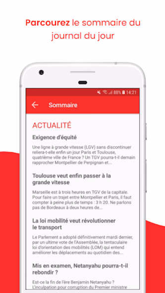 La Dépêche - Premium Screenshot 2 - AppWisp.com La Dépêche - Premium Screenshot 2 - AppWisp.com