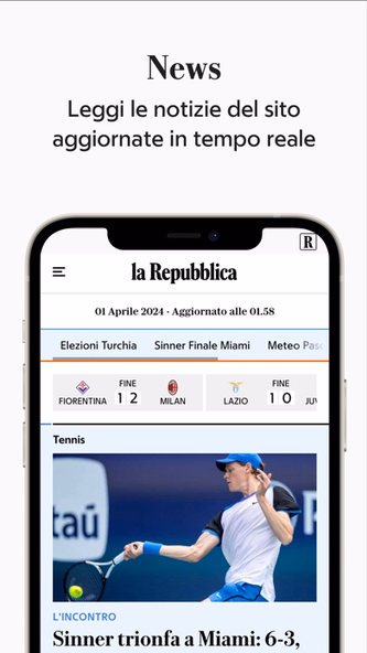 la Repubblica - news online Screenshot 3 - AppWisp.com la Repubblica - news online Screenshot 3 - AppWisp.com