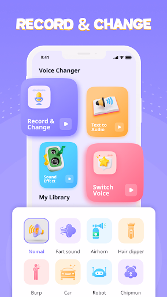 Voice changer & Sound Effects Screenshot 2 - AppWisp.com Voice changer & Sound Effects Screenshot 2 - AppWisp.com