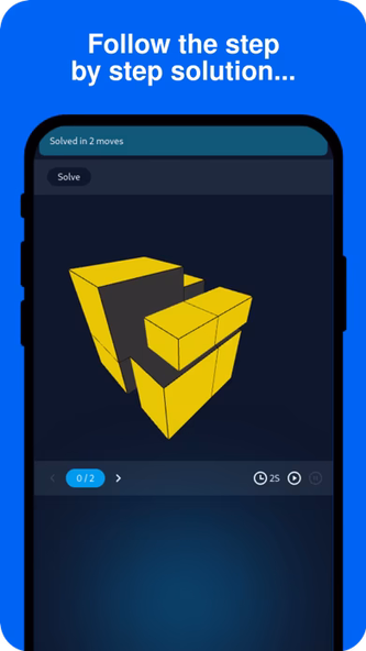 Cube Solver 3D Screenshot 3 - AppWisp.com Cube Solver 3D Screenshot 3 - AppWisp.com