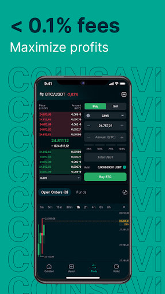 CoinSavi: Buy Bitcoin & Crypto Screenshot 4 - AppWisp.com CoinSavi: Buy Bitcoin & Crypto Screenshot 4 - AppWisp.com