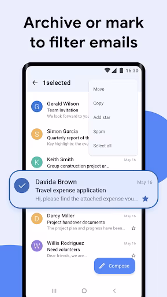 Email Home: Manage Emails Easy Screenshot 3 - AppWisp.com Email Home: Manage Emails Easy Screenshot 3 - AppWisp.com