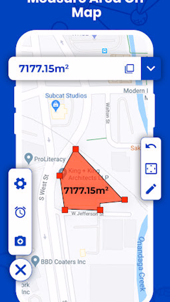GPS Area Calculator Screenshot 1 - AppWisp.com GPS Area Calculator Screenshot 1 - AppWisp.com