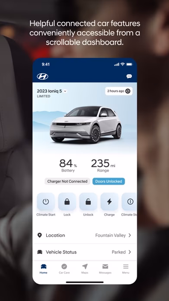 MyHyundai with Bluelink Screenshot 2 - AppWisp.com