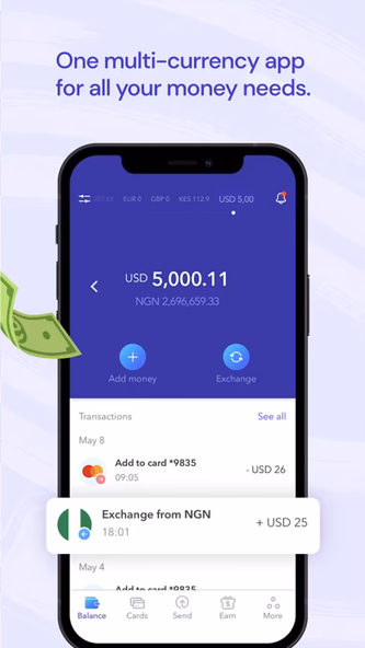Eversend - the money app Screenshot 1 - AppWisp.com Eversend - the money app Screenshot 1 - AppWisp.com