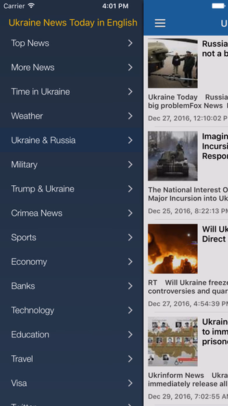 Ukraine News Today in English Free Screenshot 2 - AppWisp.com