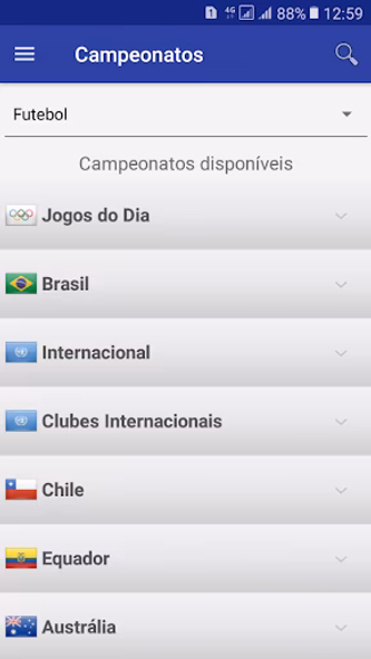 SA Esportes Screenshot 1 - AppWisp.com SA Esportes Screenshot 1 - AppWisp.com