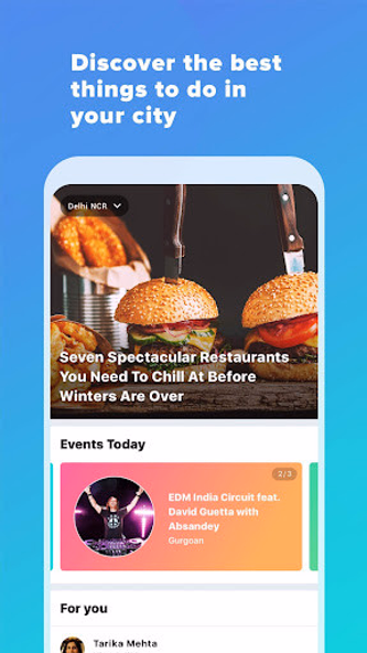 Whats Hot - Discover your city Screenshot 1 - AppWisp.com Whats Hot - Discover your city Screenshot 1 - AppWisp.com