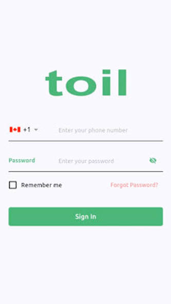 Toil Service Screenshot 1 - AppWisp.com Toil Service Screenshot 1 - AppWisp.com