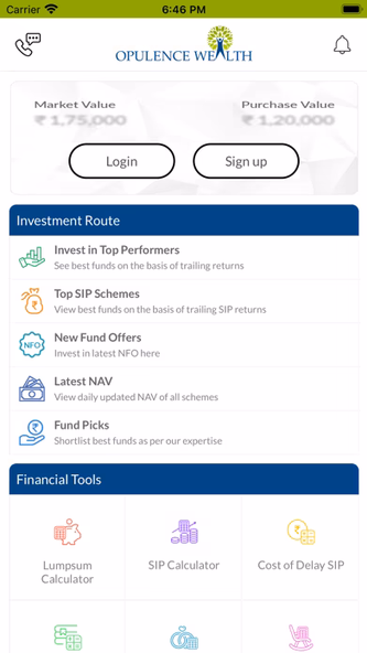 OPULENCE WEALTH Screenshot 2 - AppWisp.com OPULENCE WEALTH Screenshot 2 - AppWisp.com