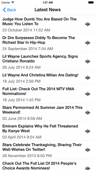 Lil Wayne - Fans Edition Screenshot 3 - AppWisp.com Lil Wayne - Fans Edition Screenshot 3 - AppWisp.com