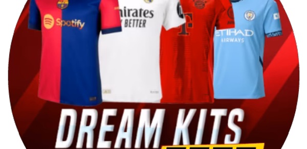 Dream Kits Soccer 2025 Header - AppWisp.com Dream Kits Soccer 2025 Header - AppWisp.com