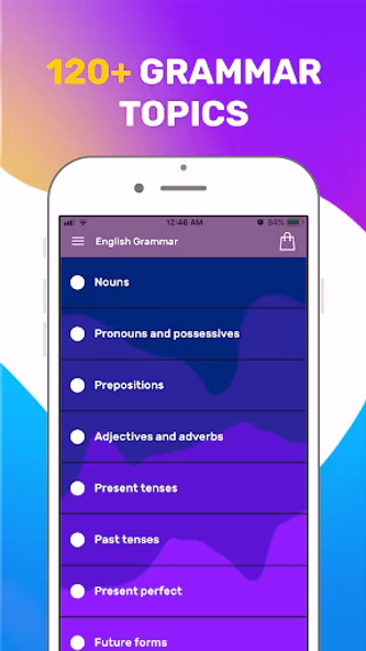 Learn English Grammar Screenshot 1 - AppWisp.com Learn English Grammar Screenshot 1 - AppWisp.com