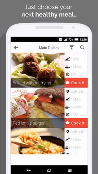 Fitness Recipes by MyFitFEED Screenshot 2 - AppWisp.com Fitness Recipes by MyFitFEED Screenshot 2 - AppWisp.com