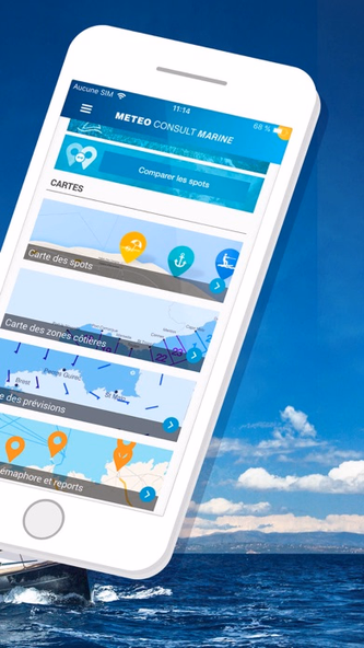 Météo Marine Screenshot 2 - AppWisp.com Météo Marine Screenshot 2 - AppWisp.com
