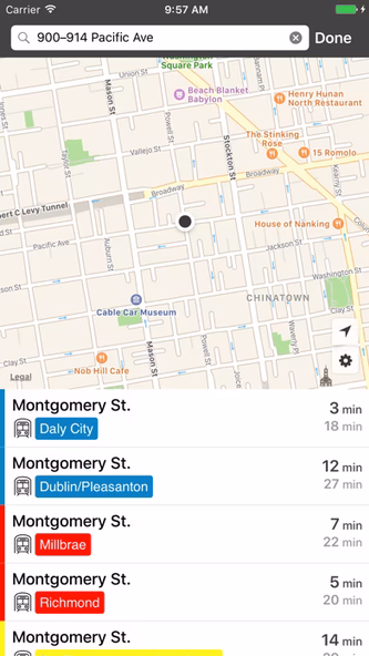 onTime : BART, Muni, Caltrain. Screenshot 3 - AppWisp.com onTime : BART, Muni, Caltrain. Screenshot 3 - AppWisp.com