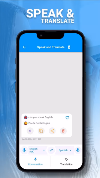 Speak and Translate Languages Screenshot 2 - AppWisp.com Speak and Translate Languages Screenshot 2 - AppWisp.com