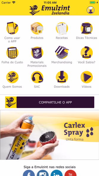 Emulzint e-Você Screenshot 1 - AppWisp.com Emulzint e-Você Screenshot 1 - AppWisp.com