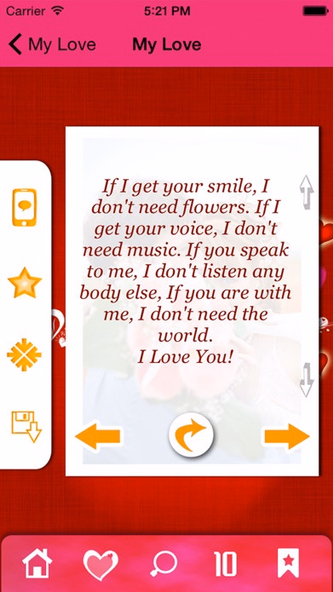My Love - Heart Touching Quotes & Daily Sayings Screenshot 2 - AppWisp.com My Love - Heart Touching Quotes & Daily Sayings Screenshot 2 - AppWisp.com