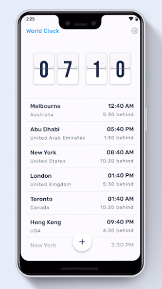 World Clock Screenshot 2 - AppWisp.com World Clock Screenshot 2 - AppWisp.com